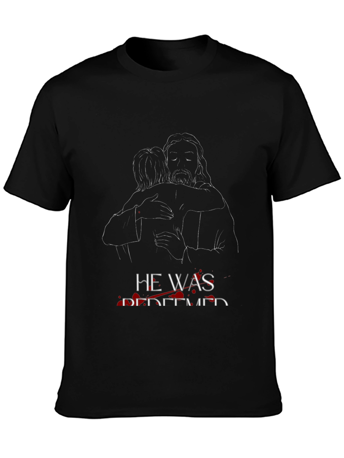 He Was Redeemed Graphic Tee