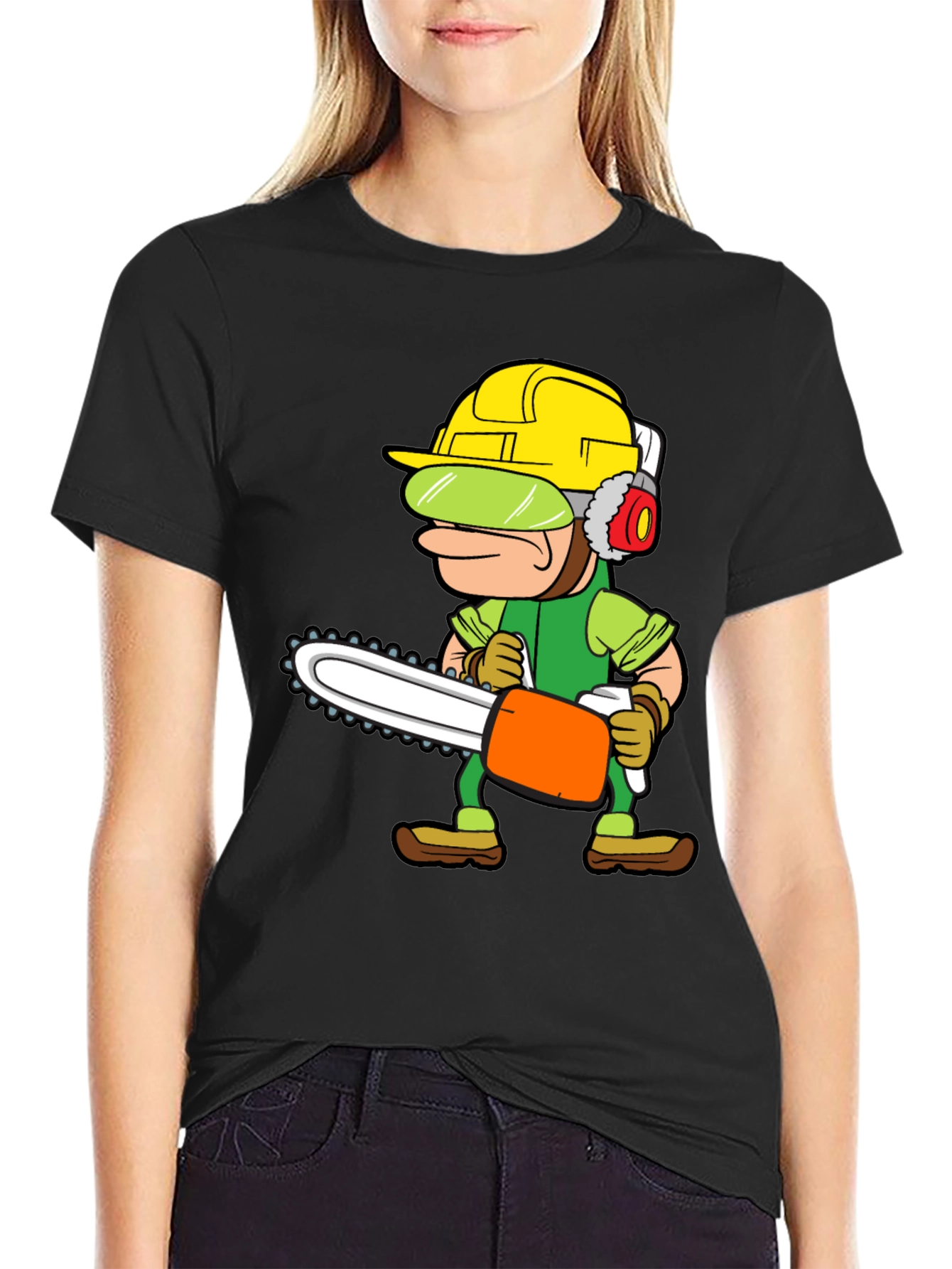 Futurama Leela Lumberjack T-Shirt