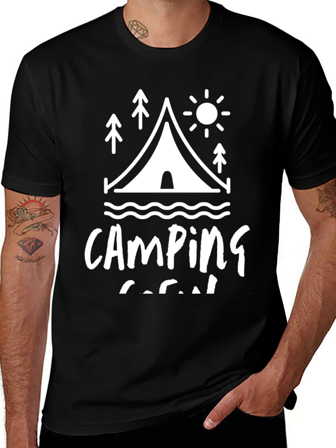 Camping T-Shirt - Nature Lover Tee
