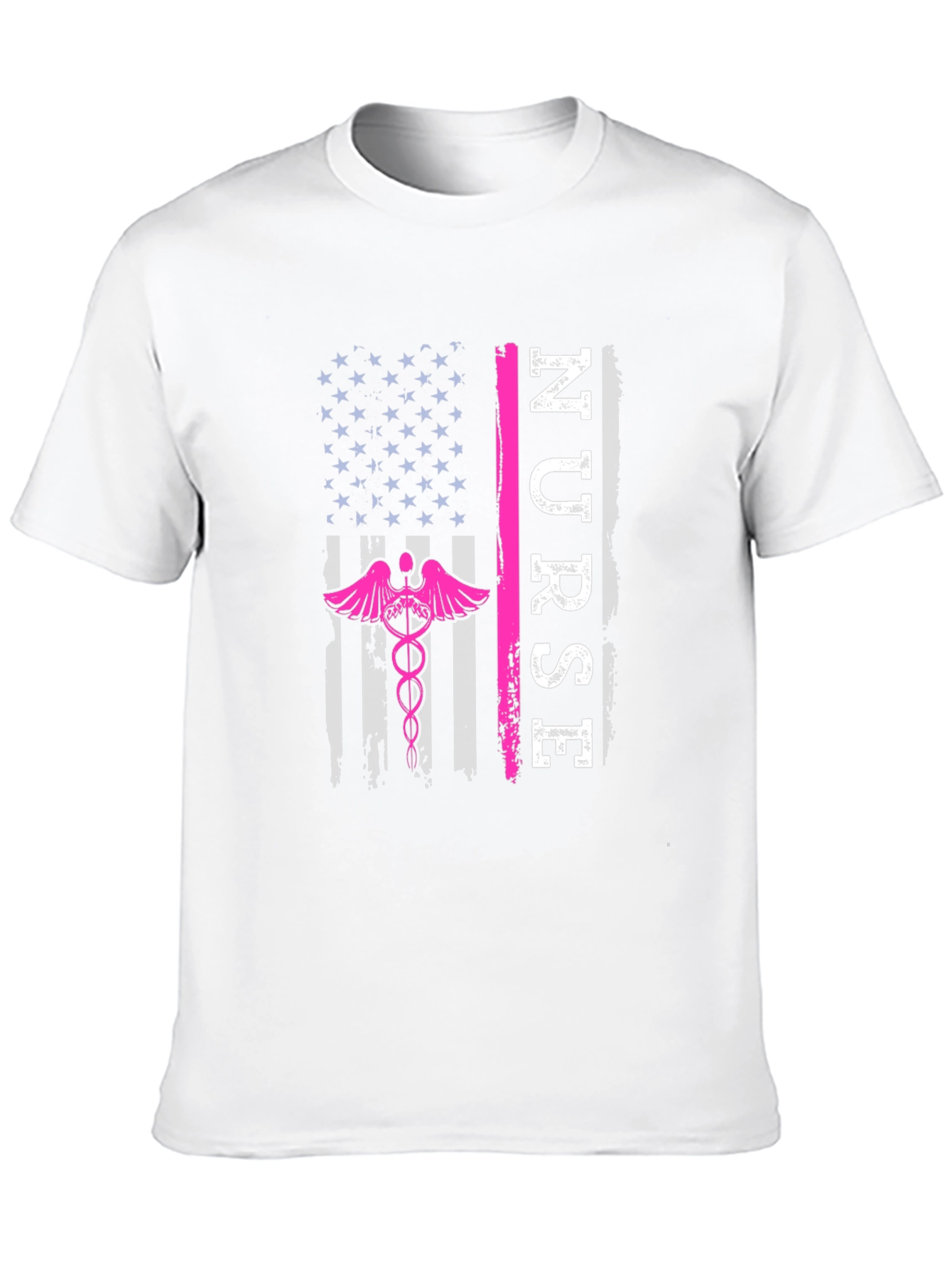 Nurse American Flag T-Shirt