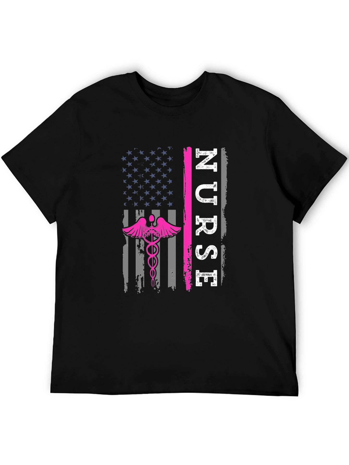 Nurse American Flag T-Shirt