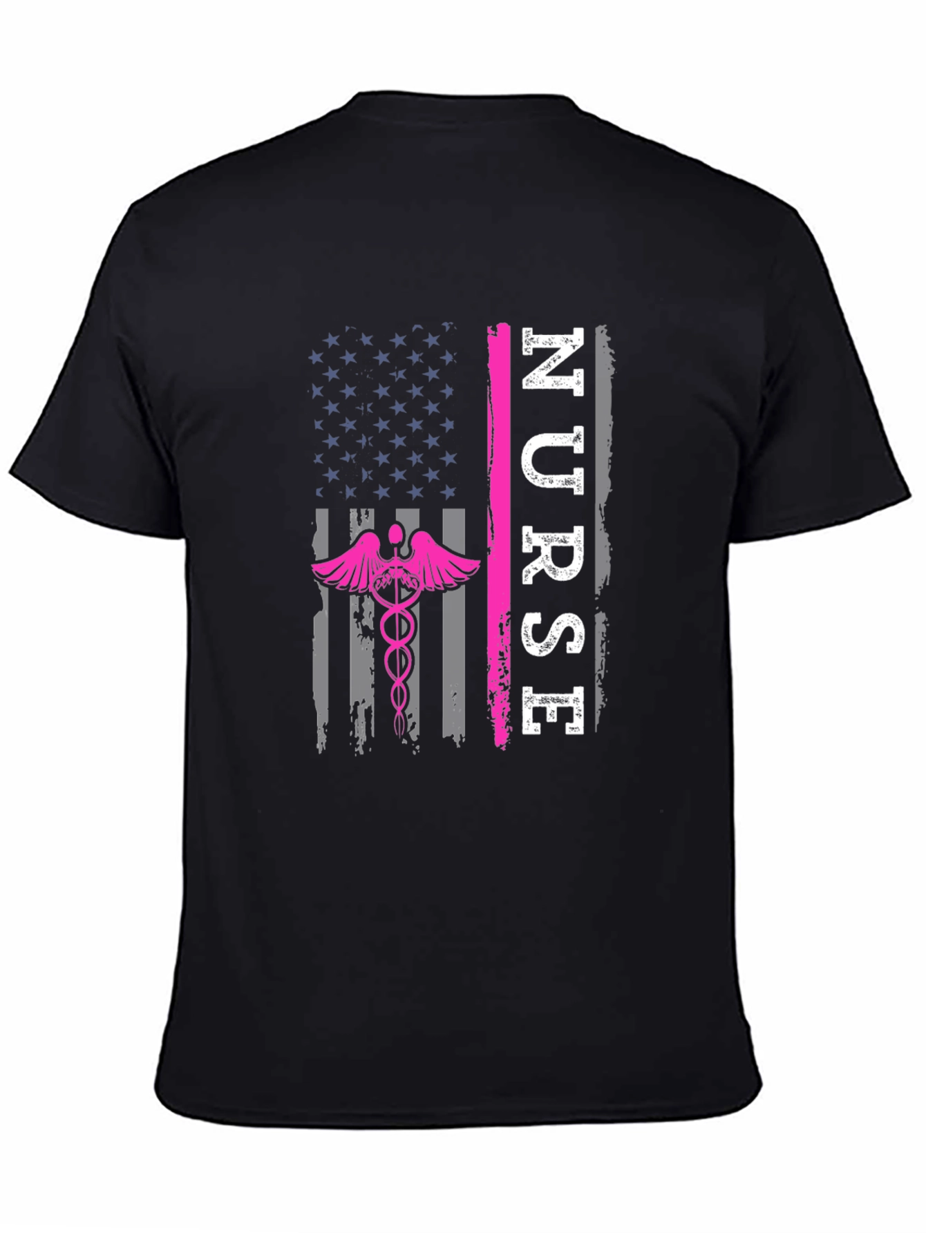 Nurse American Flag T-Shirt