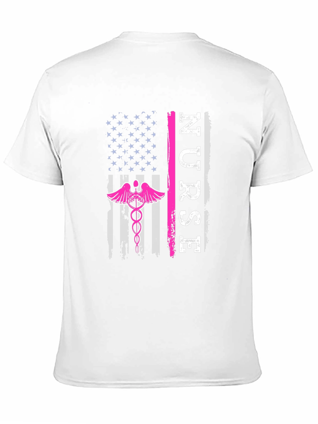 Nurse American Flag T-Shirt