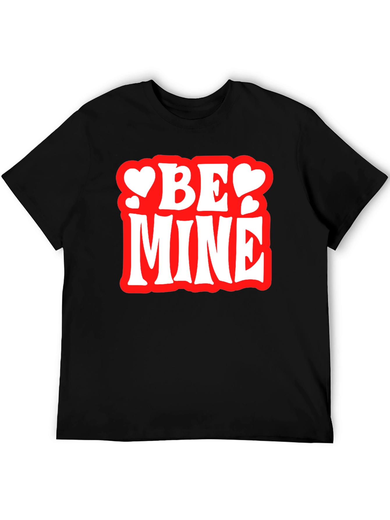Be Mine Valentines Day Graphic T-Shirt