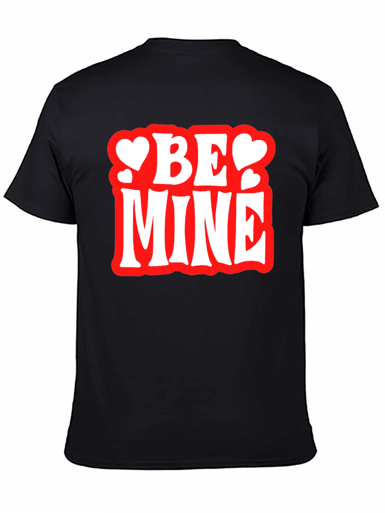 Be Mine Valentines Day Graphic T-Shirt