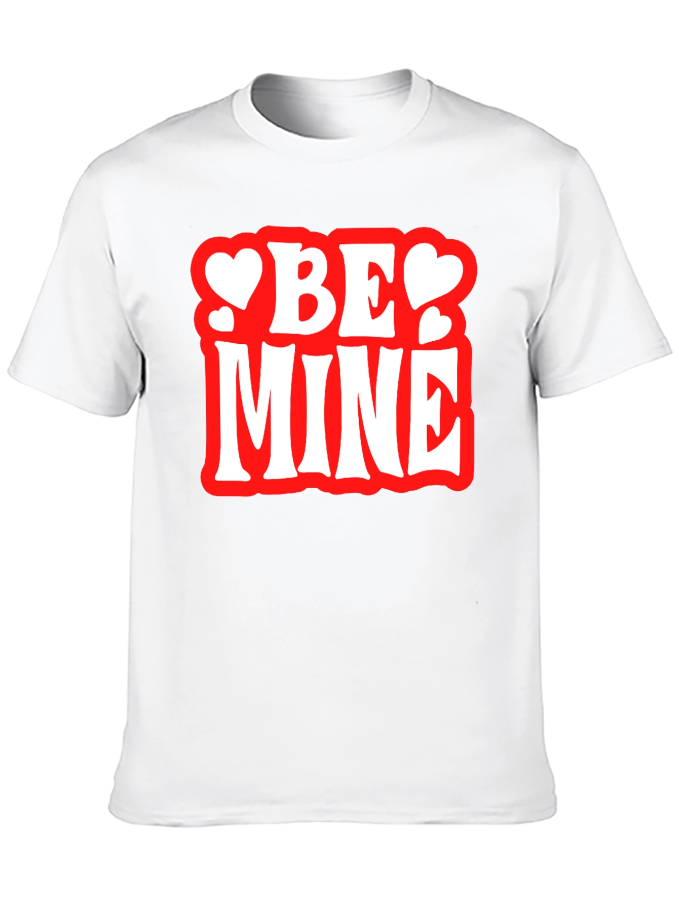Be Mine Valentines Day Graphic T-Shirt