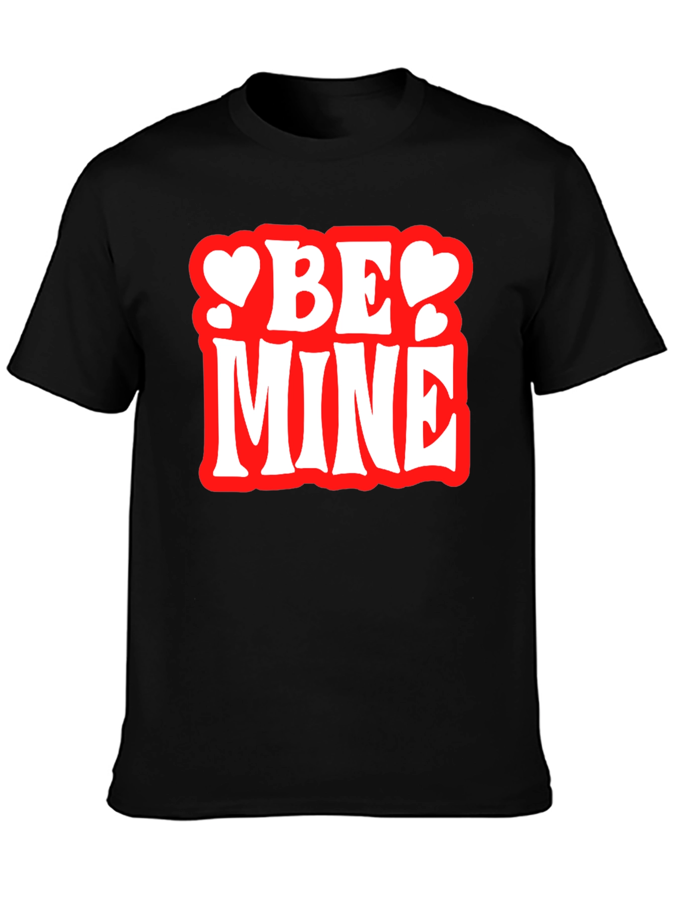 Be Mine Valentines Day Graphic T-Shirt
