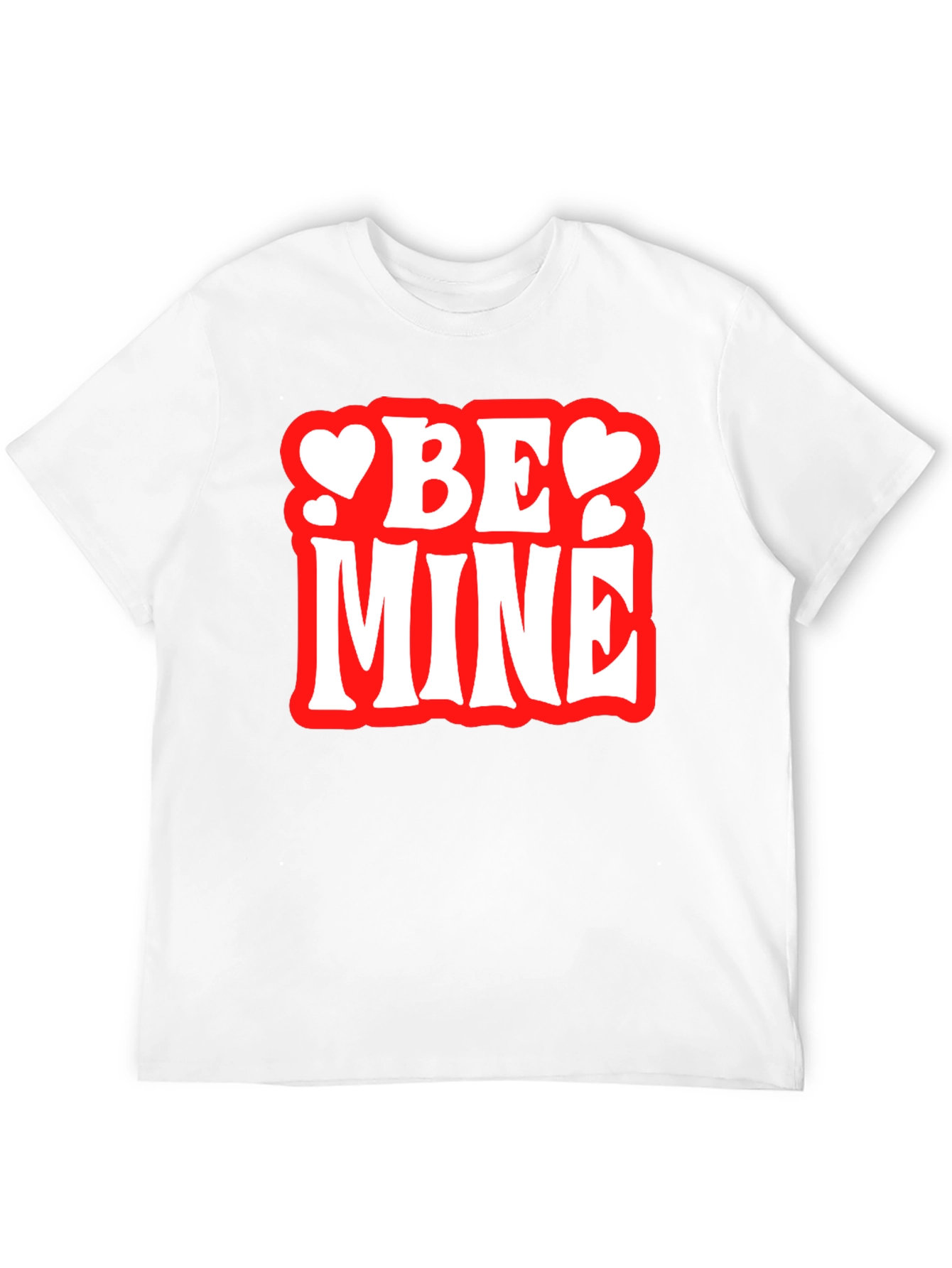 Be Mine Valentines Day Graphic T-Shirt