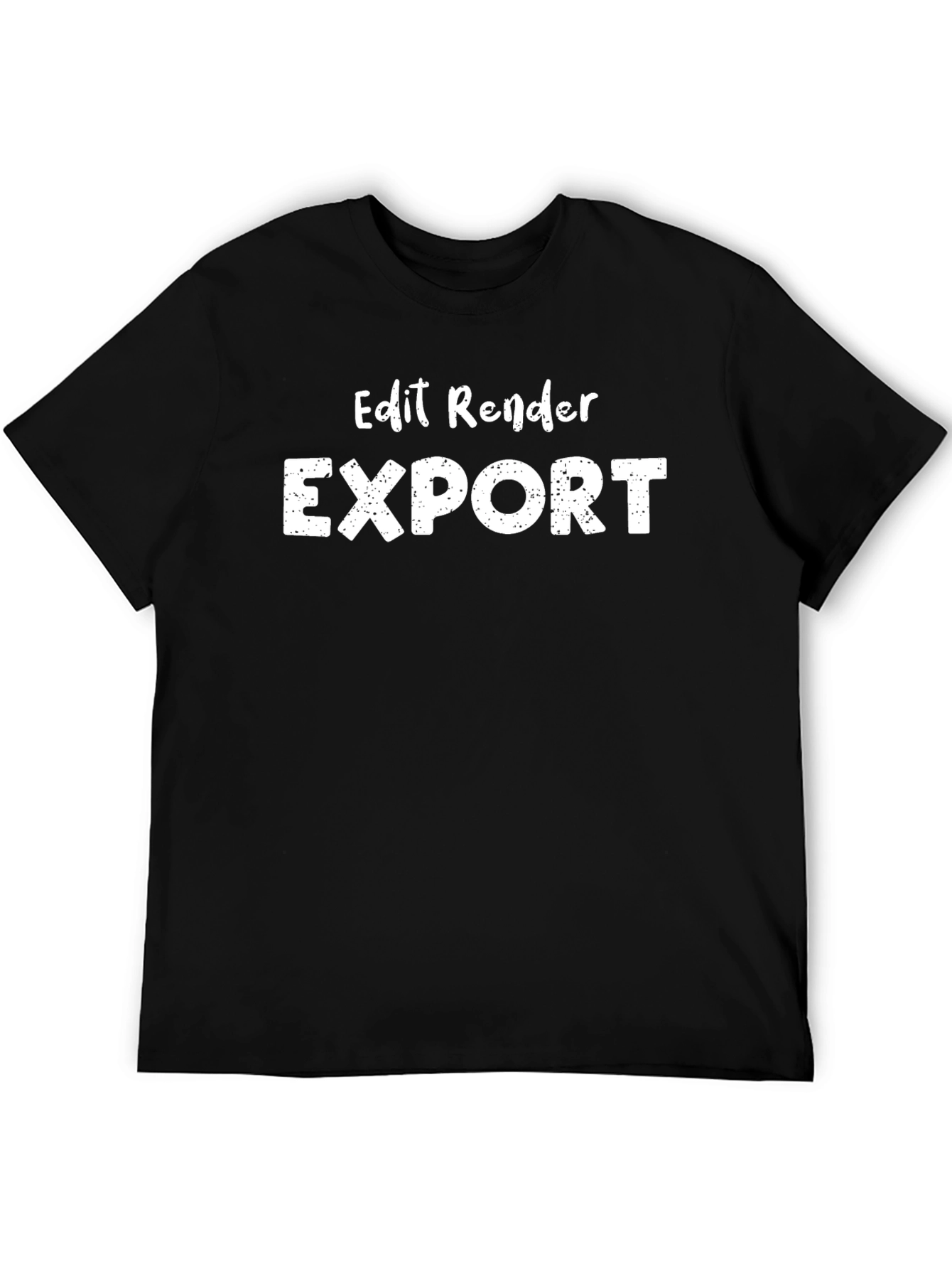Edit Render Export T-Shirt - Graphic Designer Tee