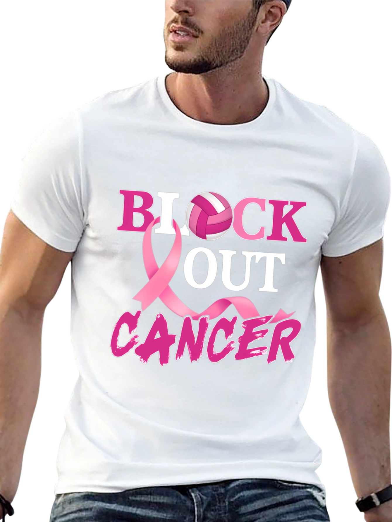 Block Out Cancer Awareness T-Shirt