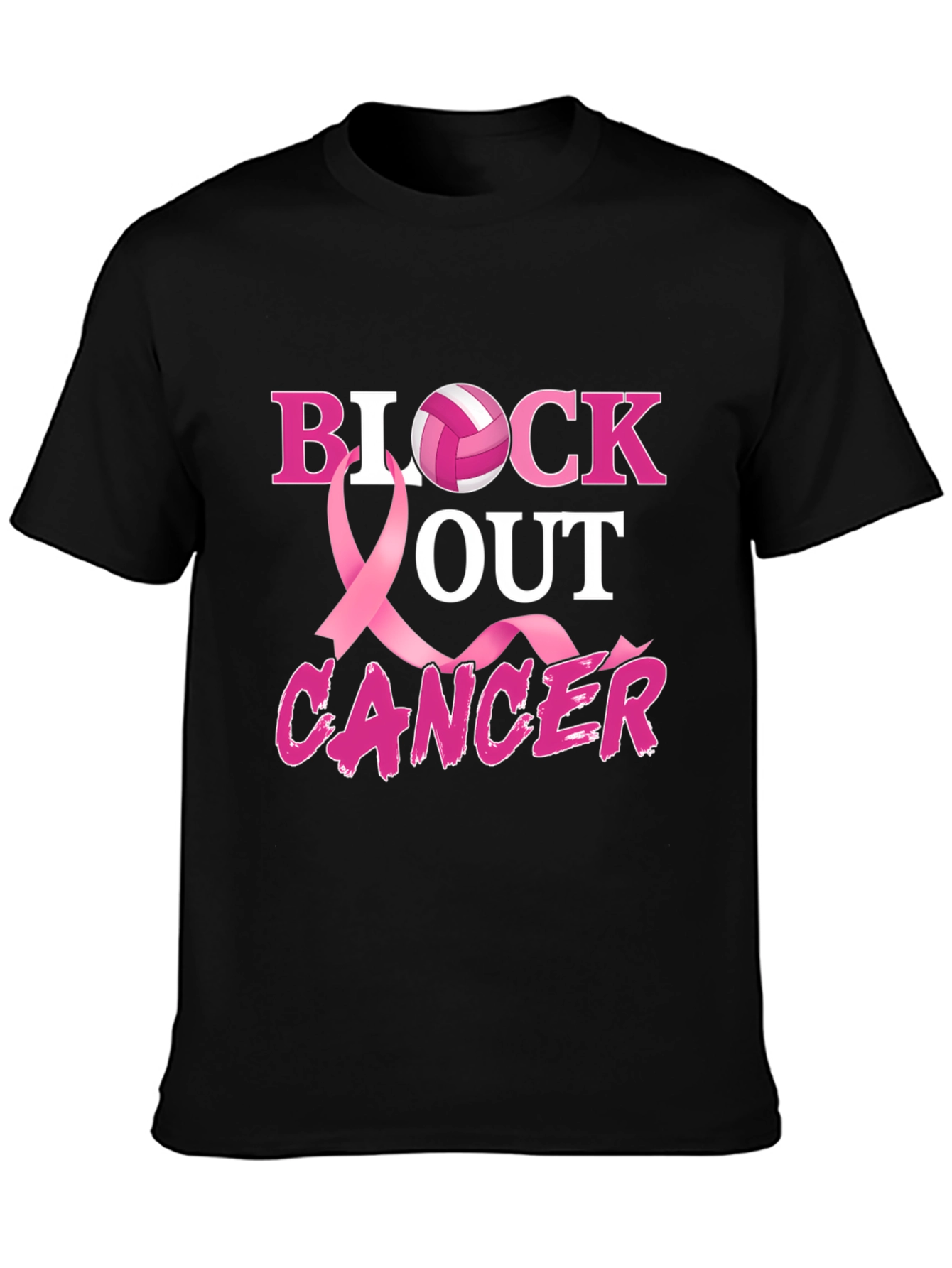Block Out Cancer Awareness T-Shirt