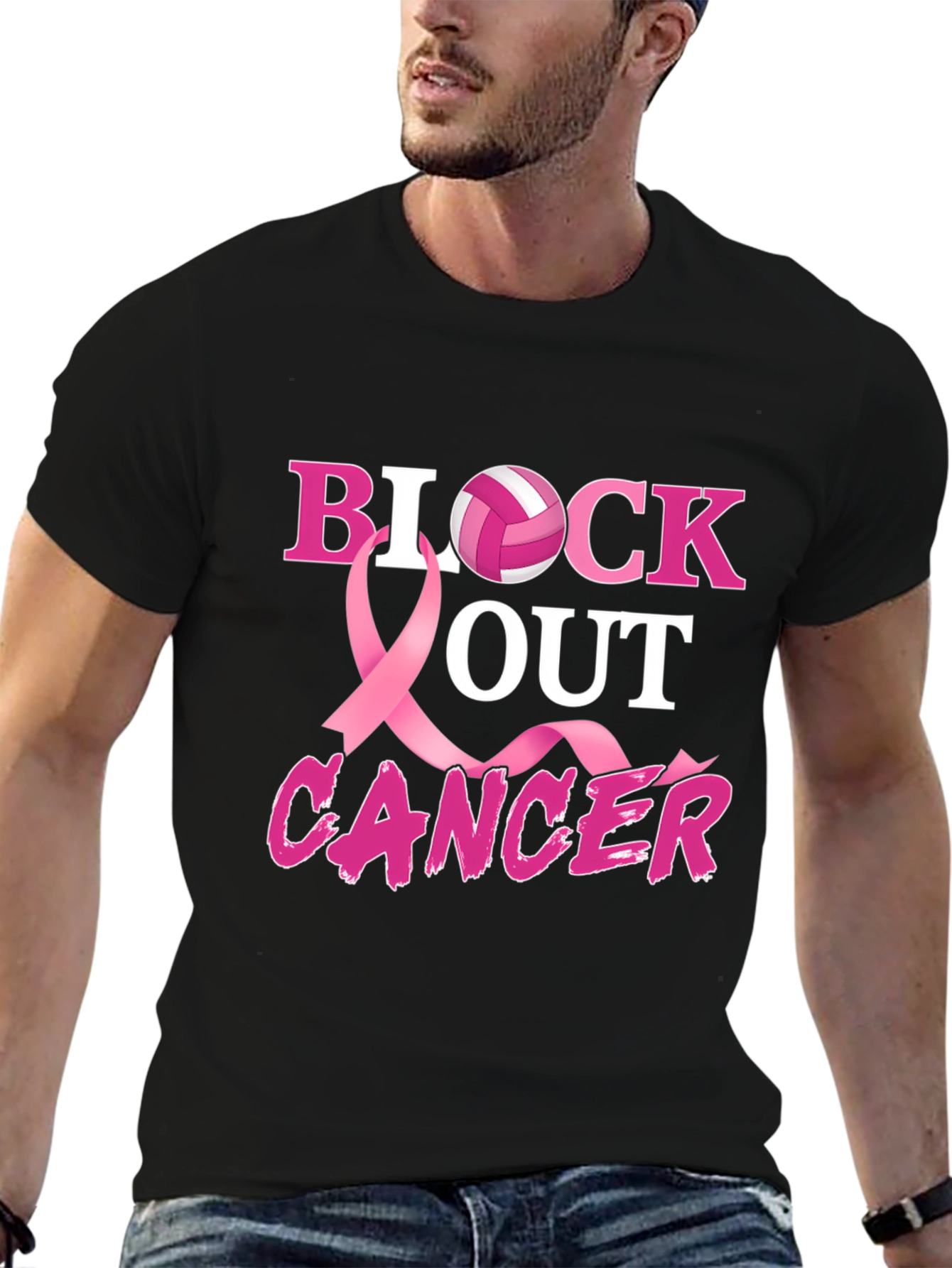 Block Out Cancer Awareness T-Shirt