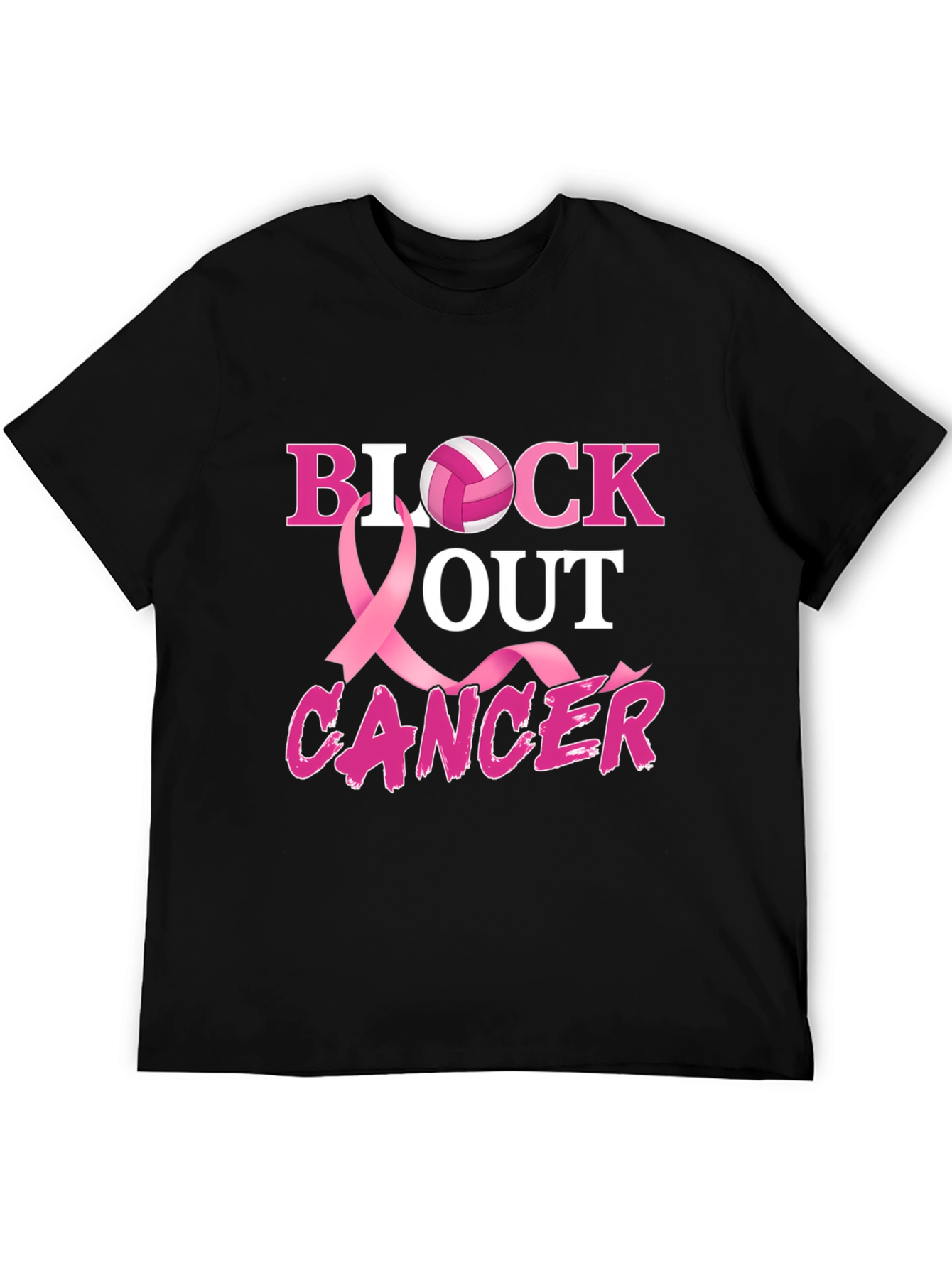 Block Out Cancer Awareness T-Shirt