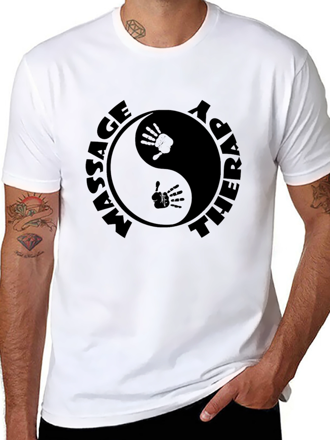 Massage Therapy Yin Yang T-Shirt