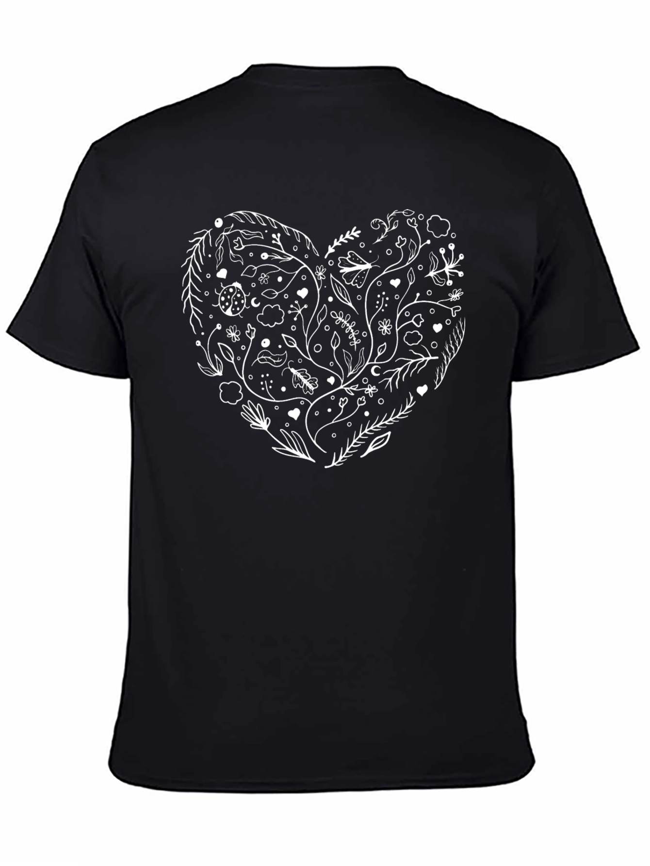 Botanical Heart Graphic T-Shirt