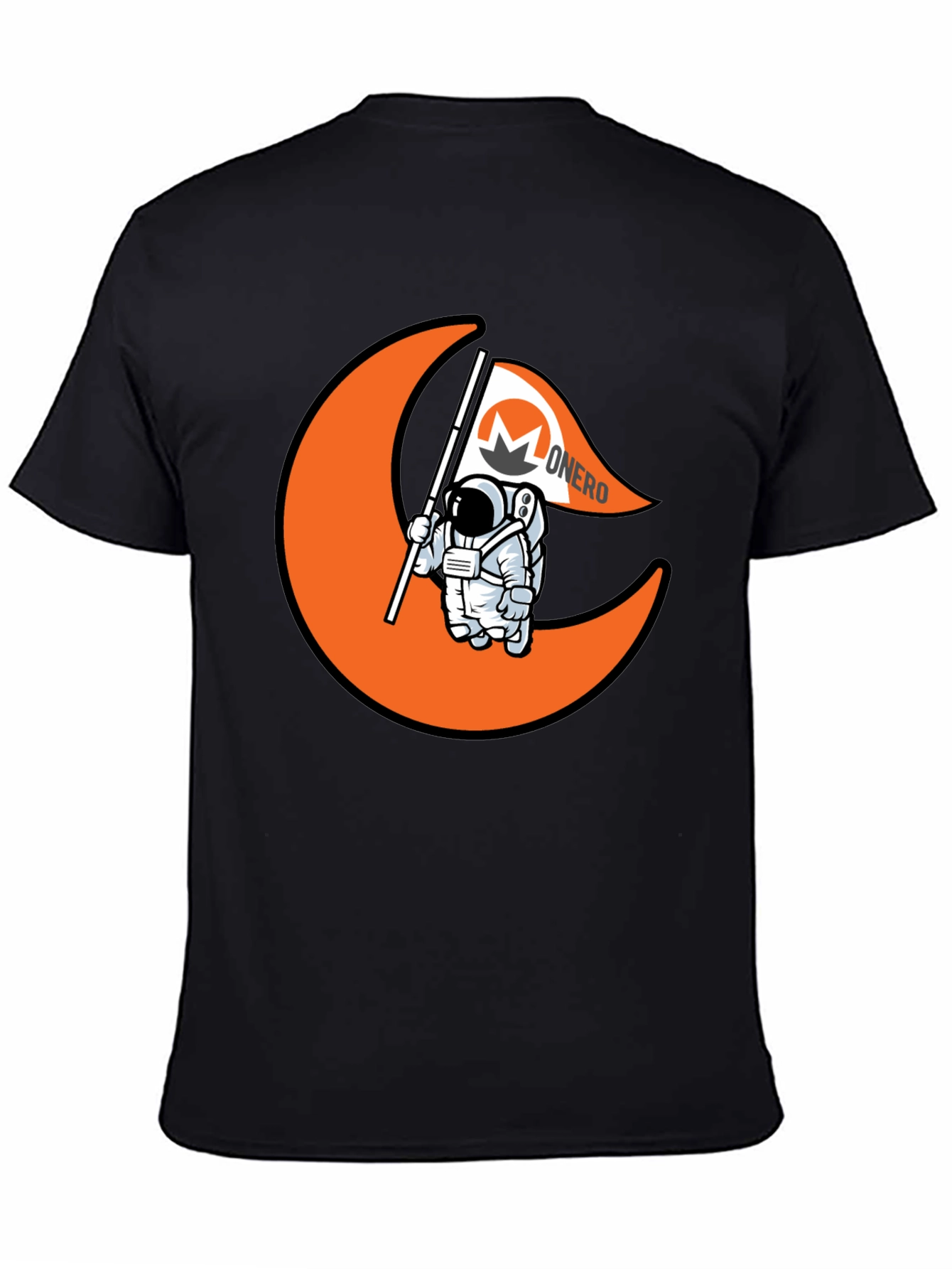 Monero Astronaut T-Shirt - Crypto Fashion