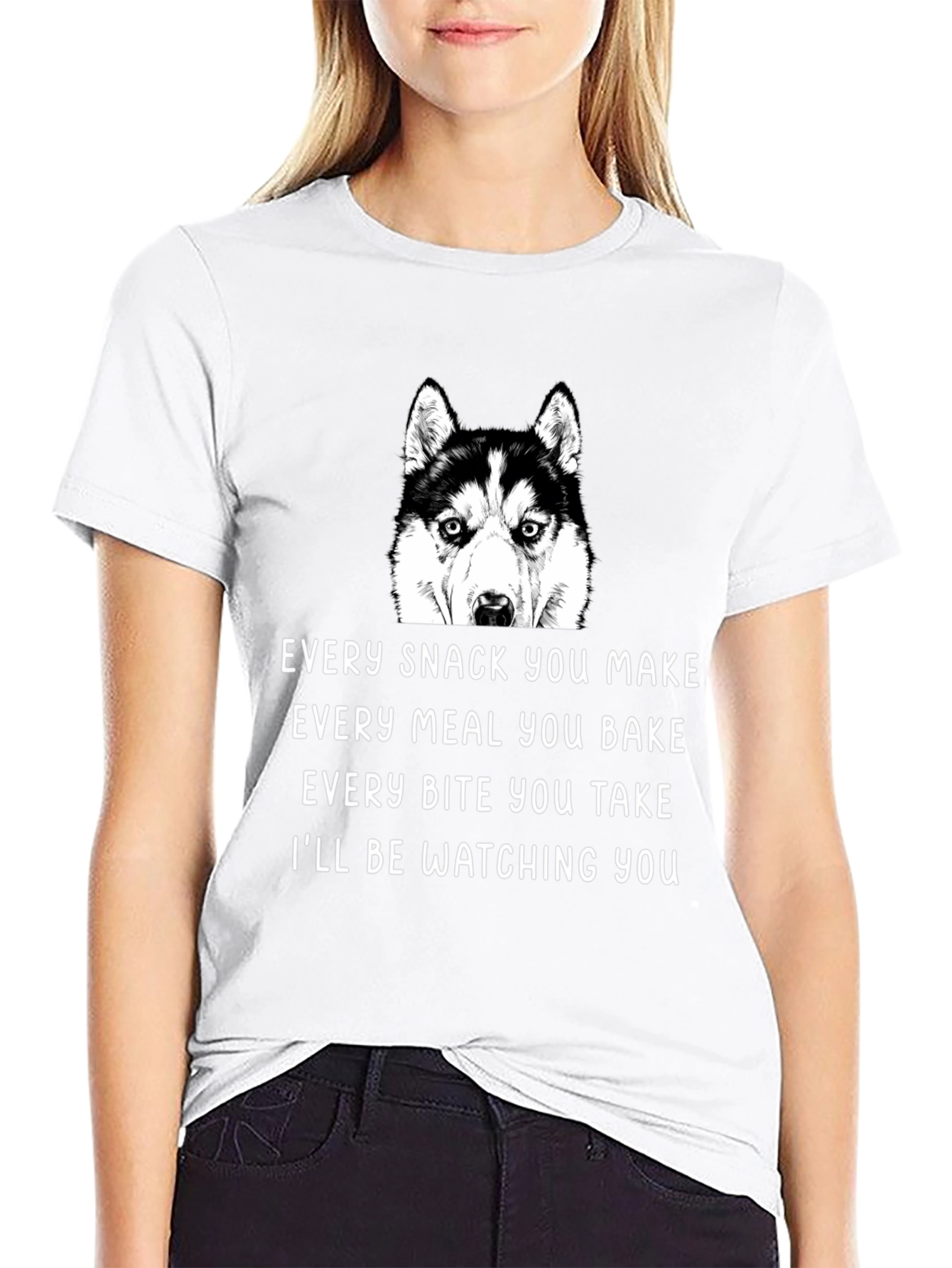 Dog Watching You T-Shirt