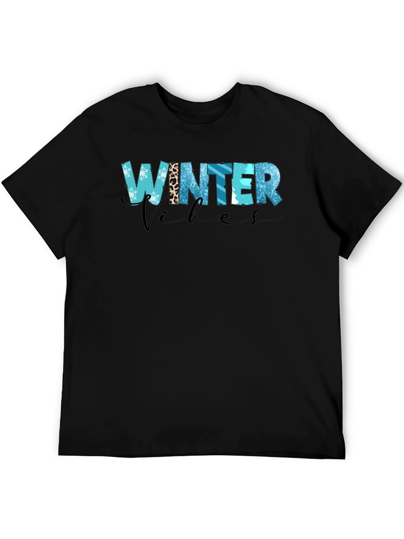 Winter Vibes Graphic Tee Shirt