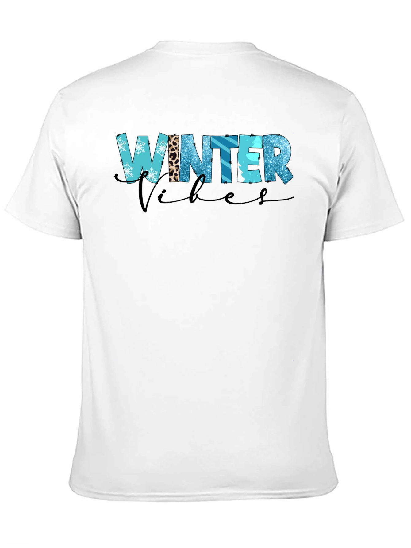 Winter Vibes Graphic Tee Shirt