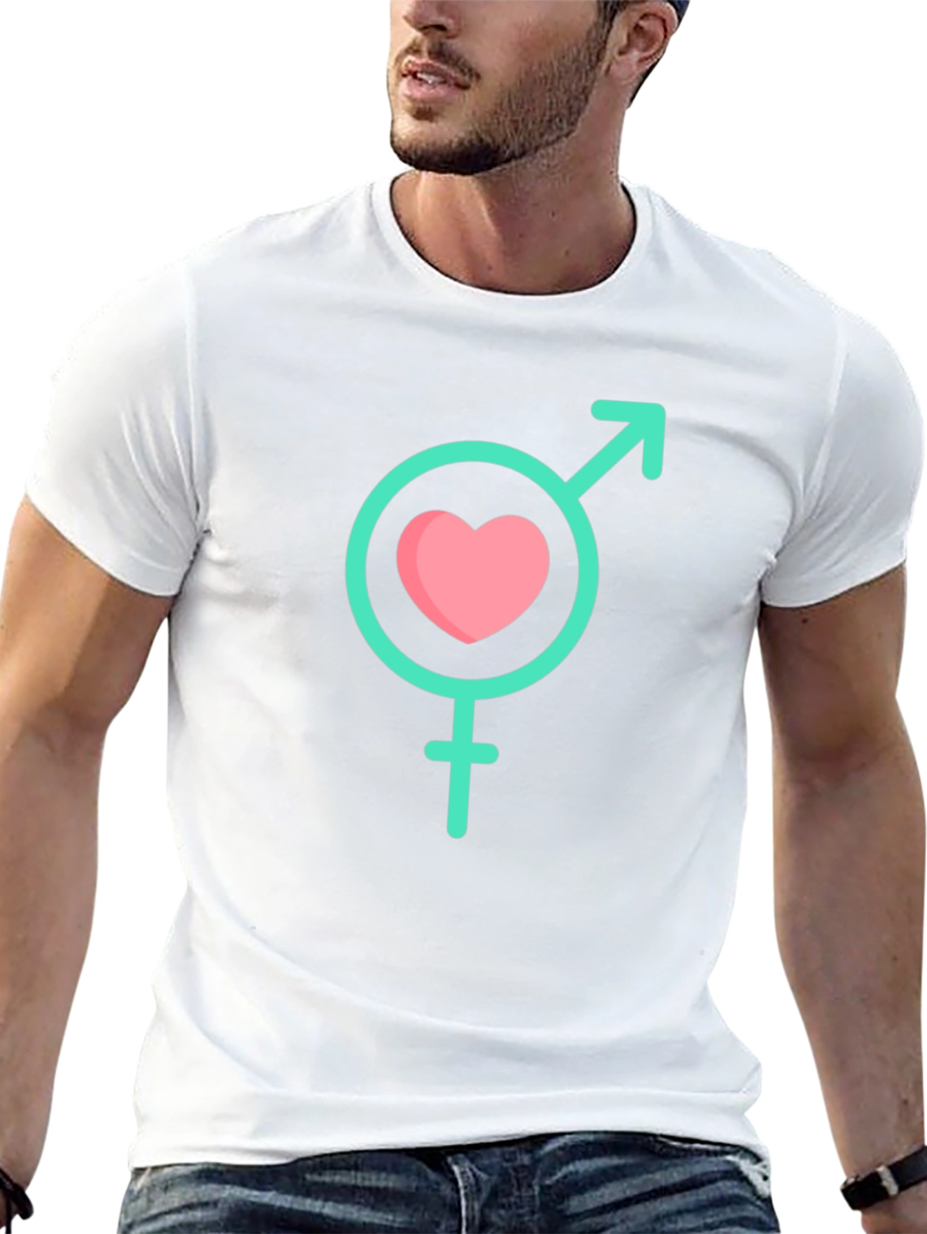 Love Wins Graphic Tee - Black Unisex T-Shirt