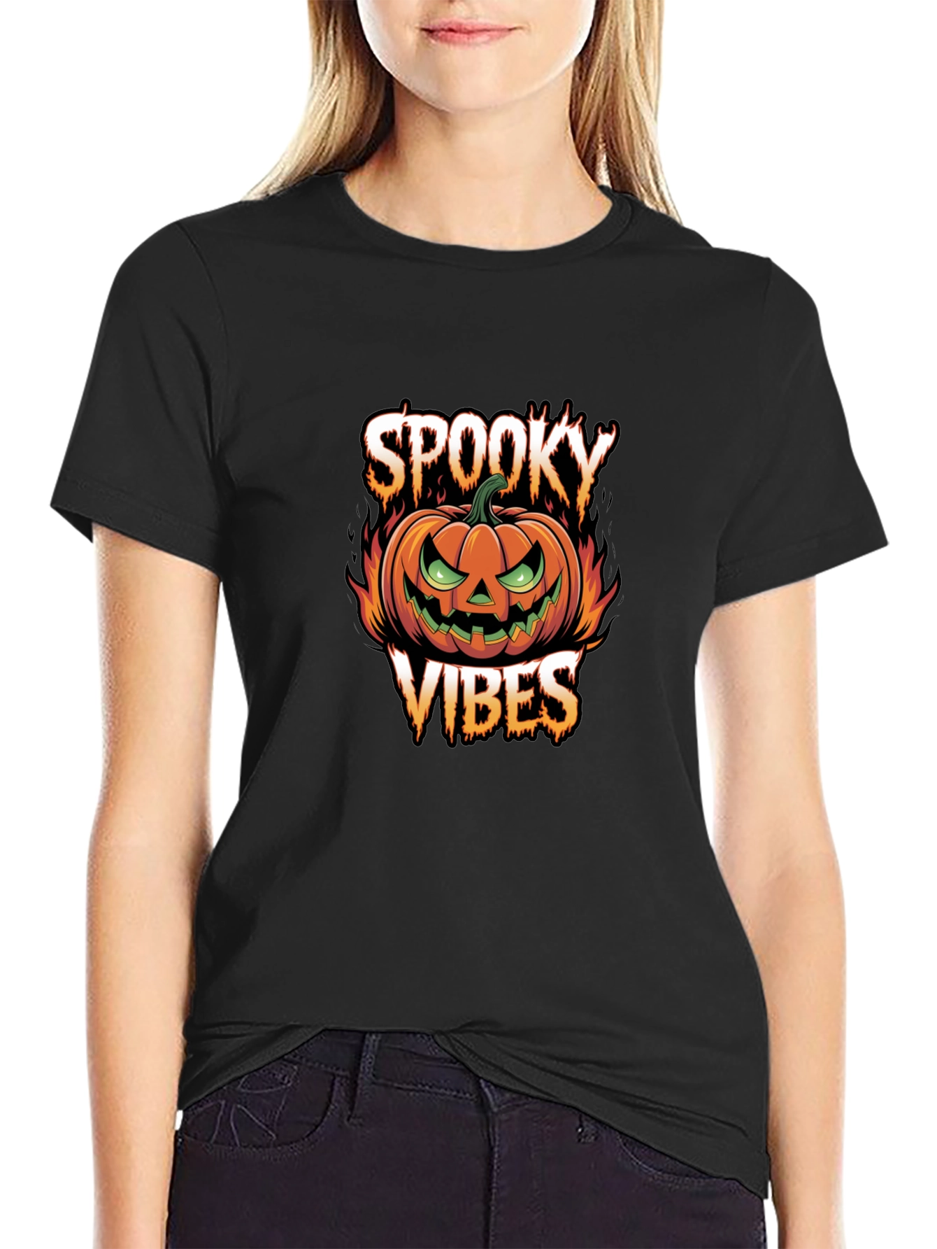 Spooky Vibes Halloween T-Shirt