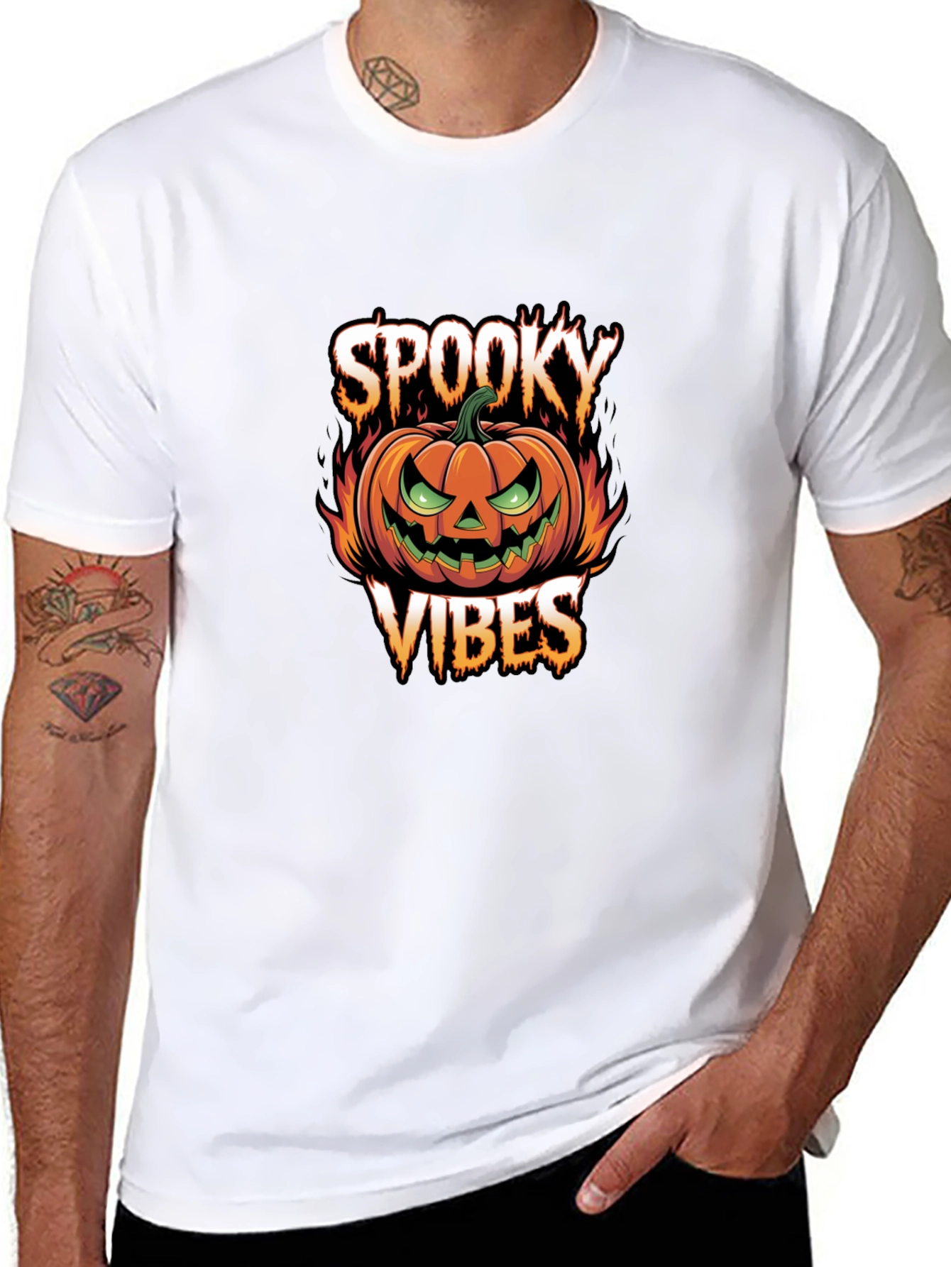 Spooky Vibes Halloween T-Shirt