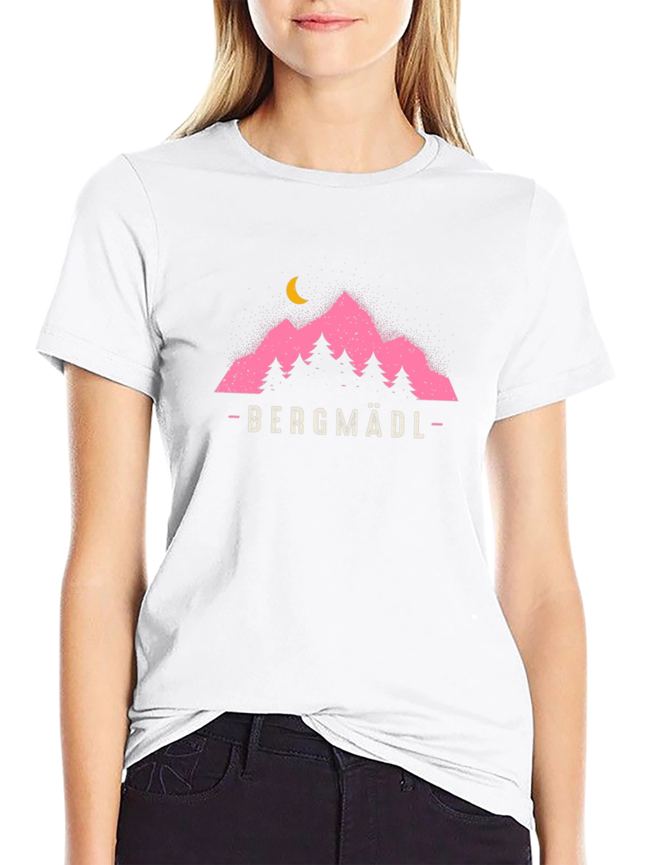 Bergmadl Mountain Graphic T-Shirt
