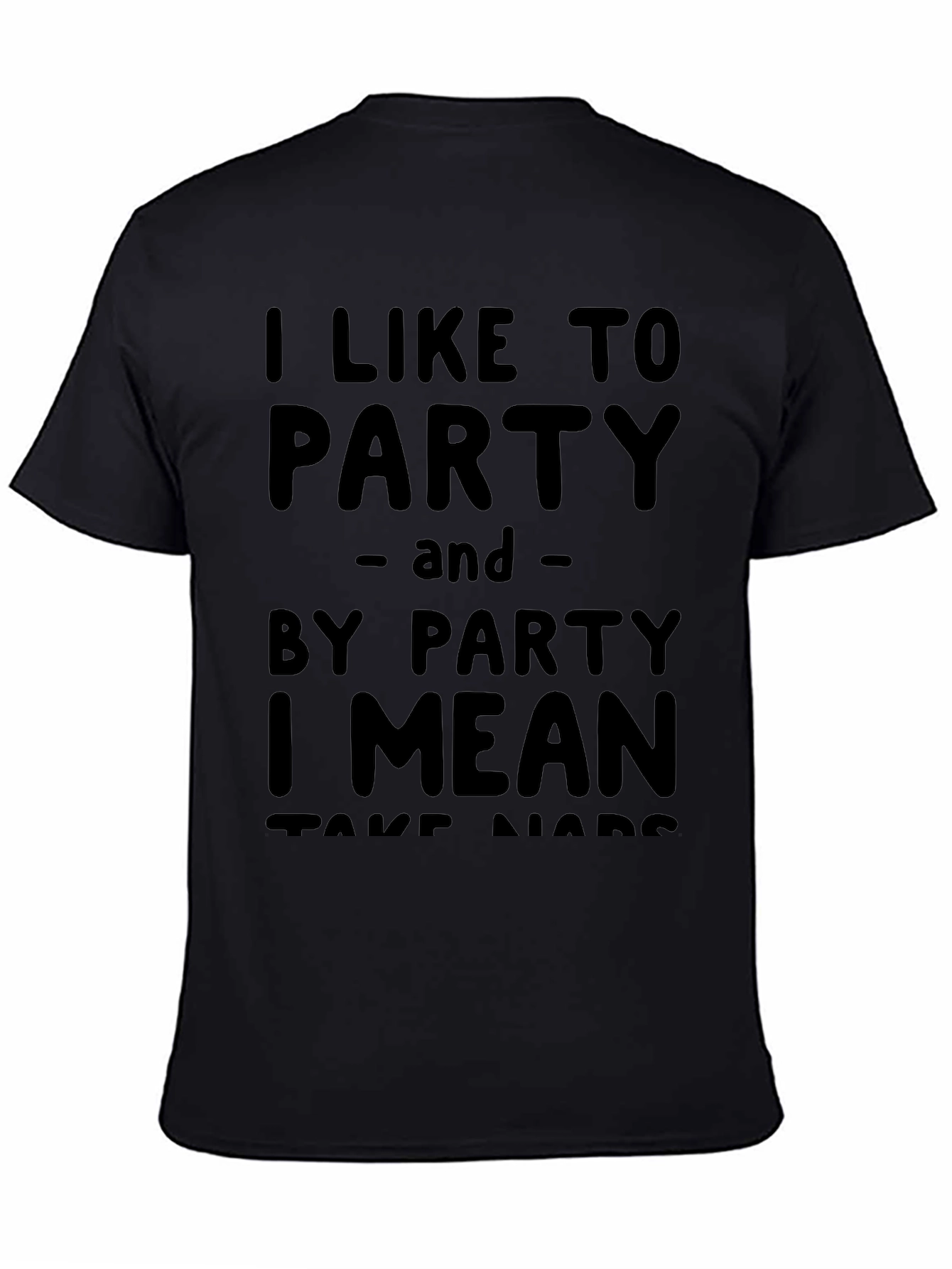 Party Nap Funny Graphic T-Shirt