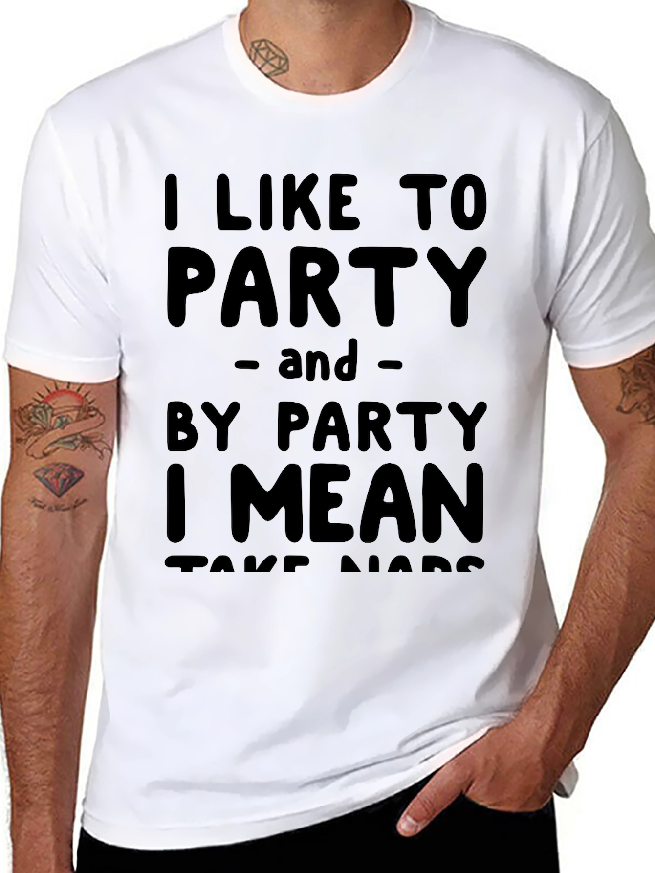 Party Nap Funny Graphic T-Shirt