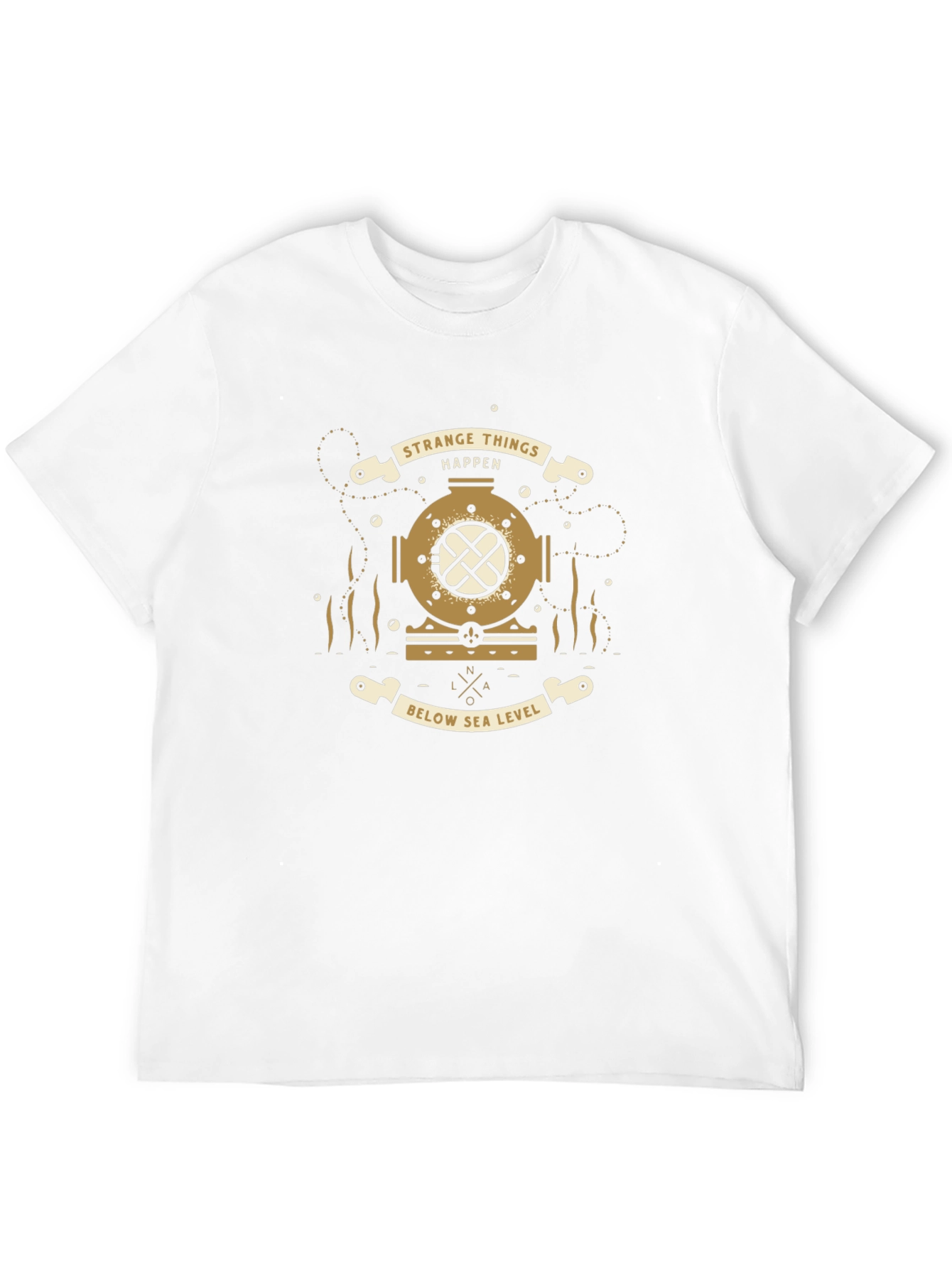 Strange Things Happen Below Sea Level T-Shirt