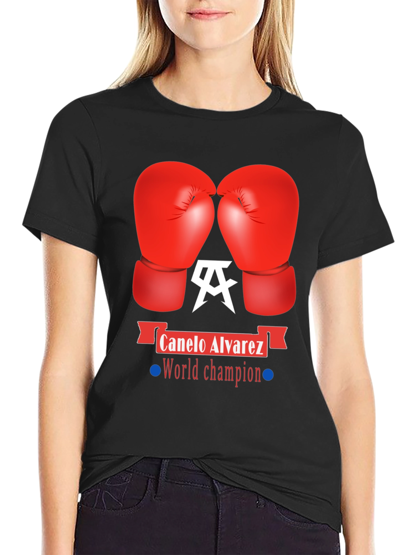 Canelo Alvarez World Champion Boxing Gloves T-Shirt