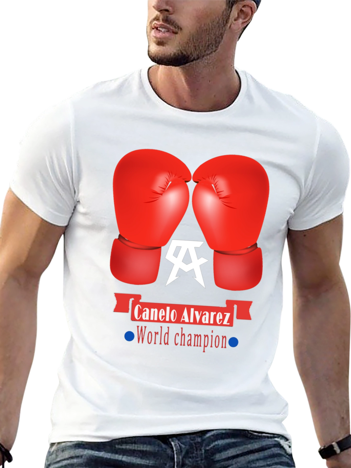 Canelo Alvarez World Champion Boxing Gloves T-Shirt