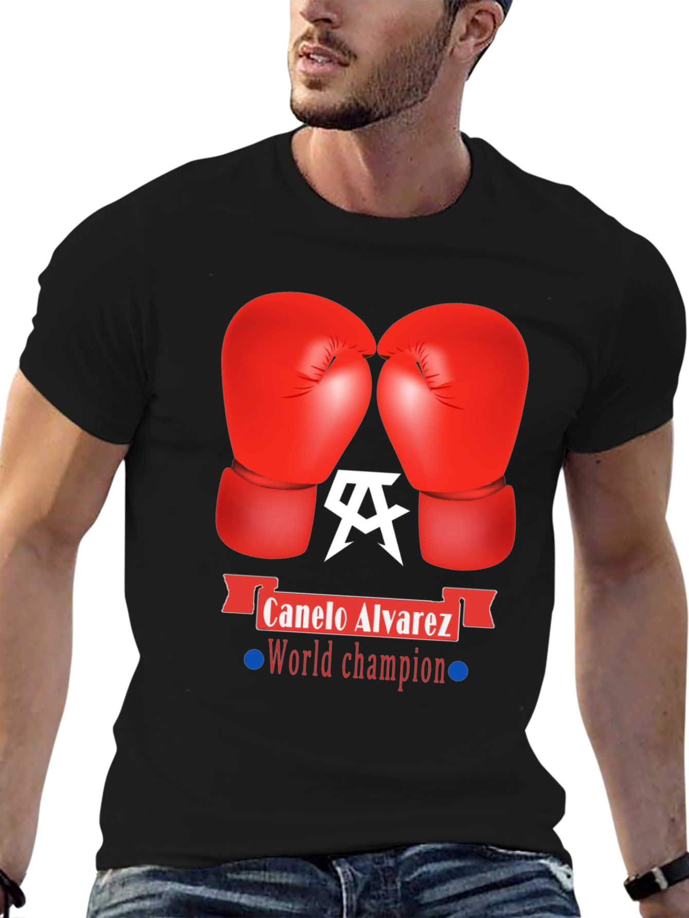 Canelo Alvarez World Champion Boxing Gloves T-Shirt