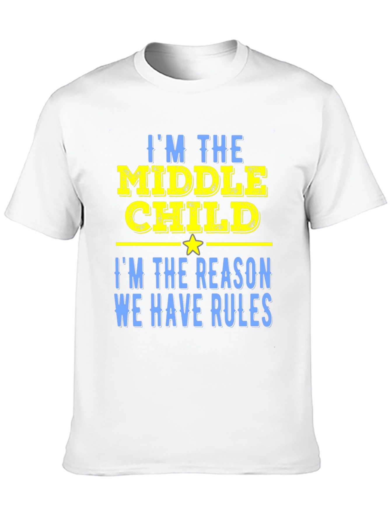 Middle Child Rules Graphic Tee