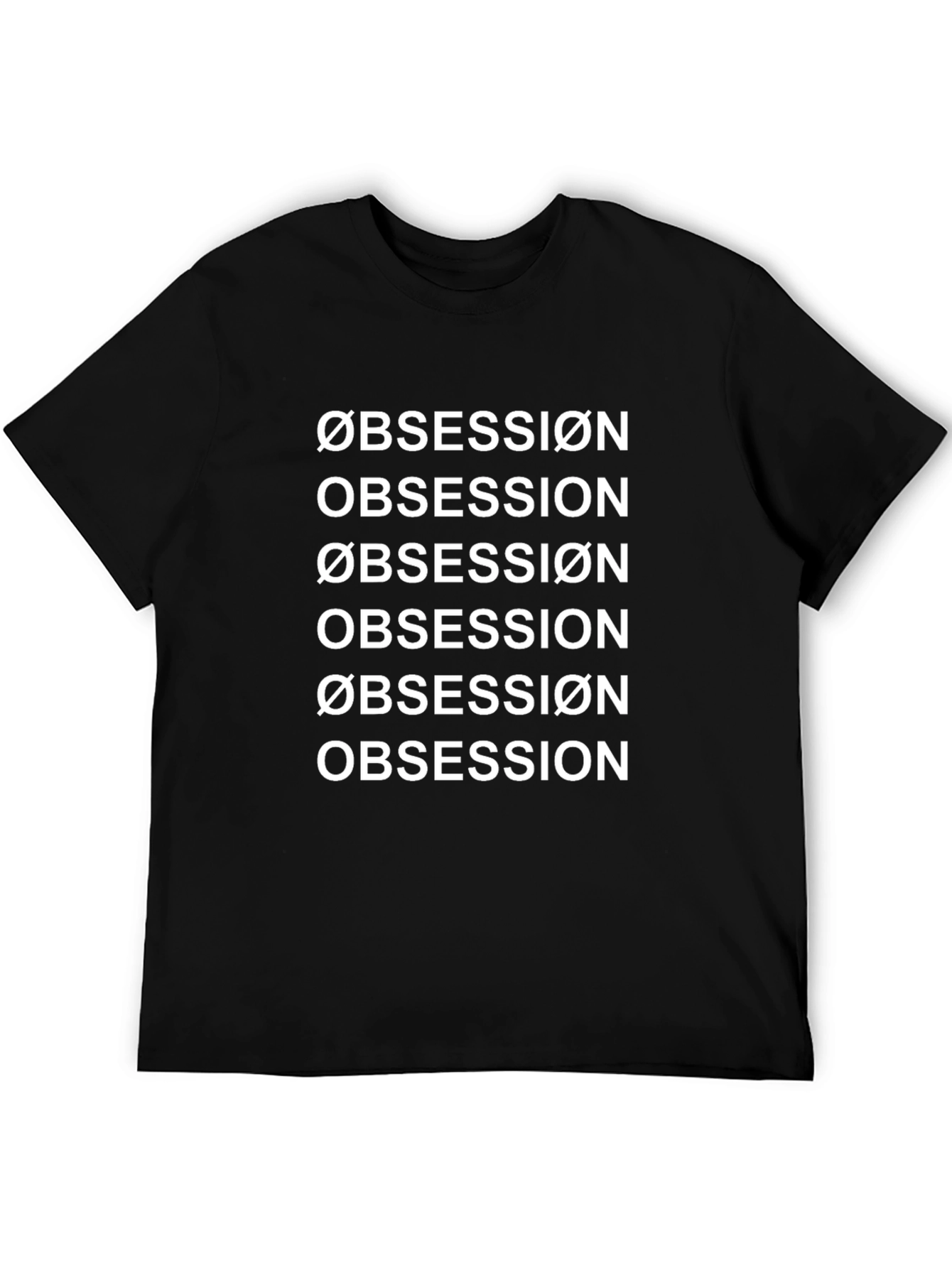 Obsession Graphic Tee - Bold Statement T-Shirt