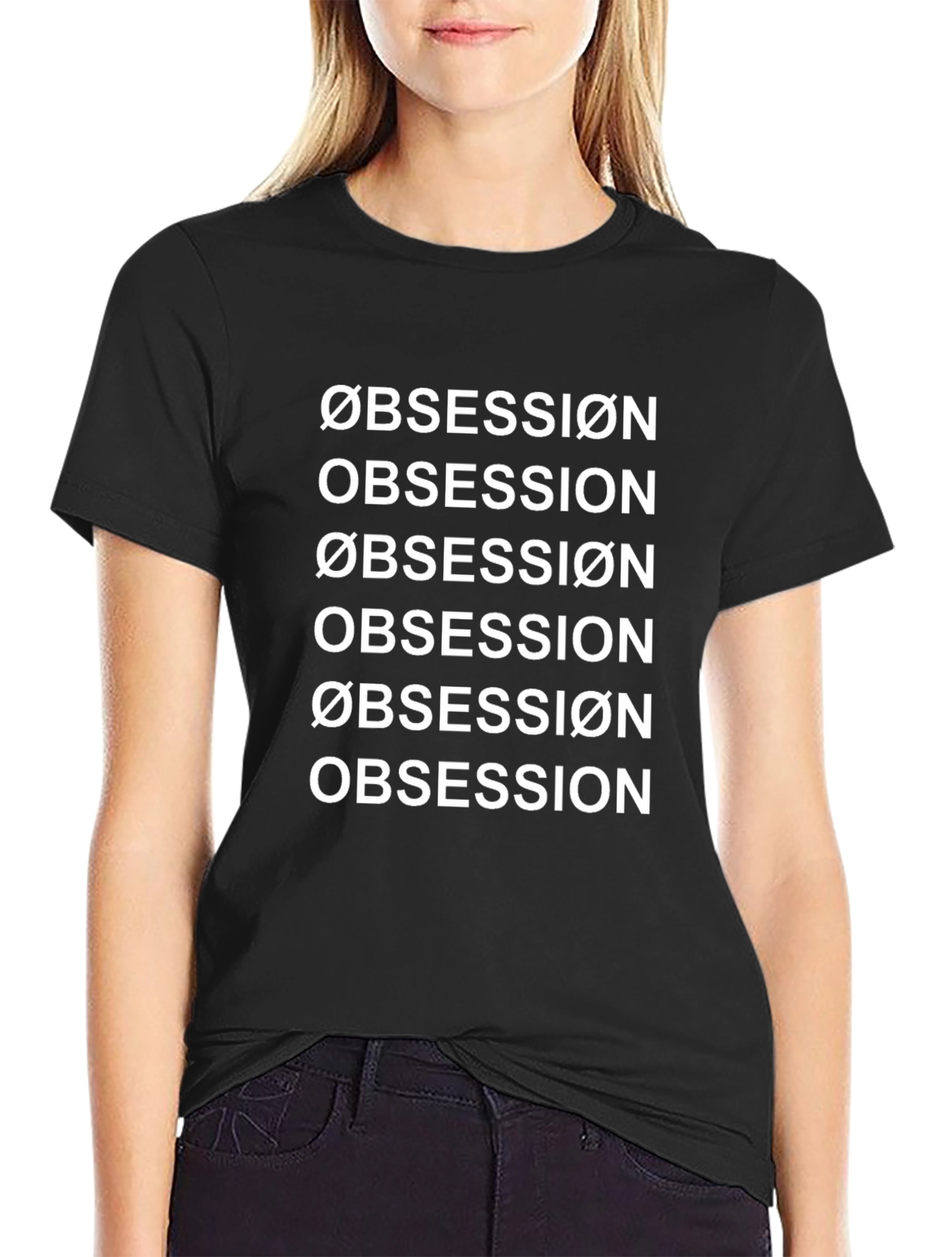 Obsession Graphic Tee - Bold Statement T-Shirt