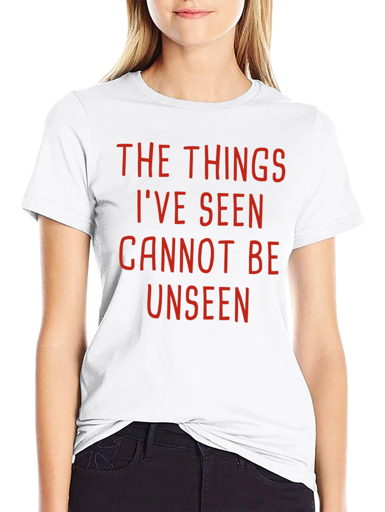 The Things Ive Seen T-Shirt - Black Graphic Tee