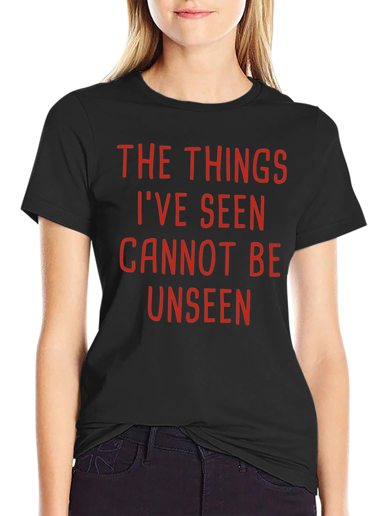 The Things Ive Seen T-Shirt - Black Graphic Tee