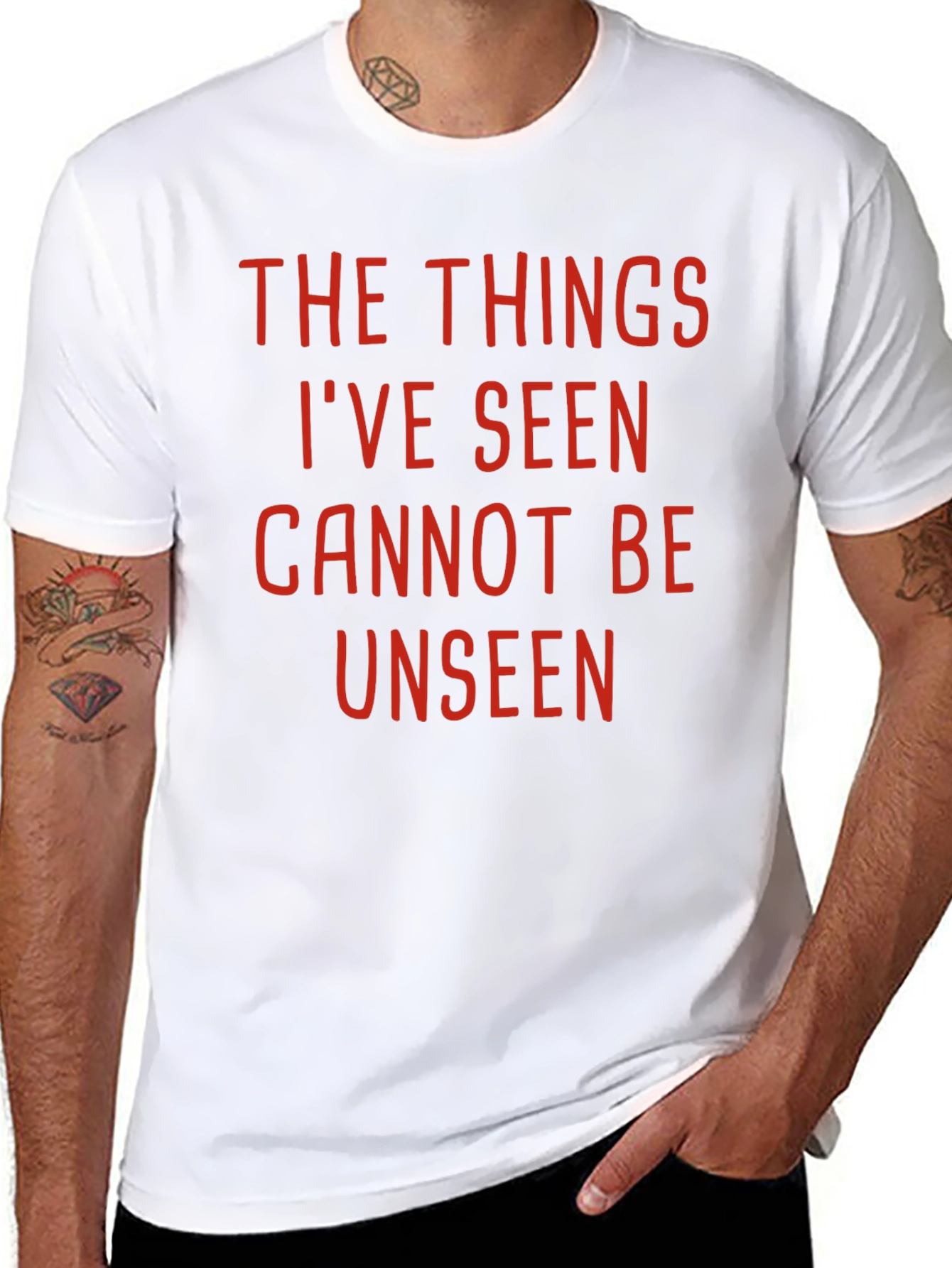 The Things Ive Seen T-Shirt - Black Graphic Tee