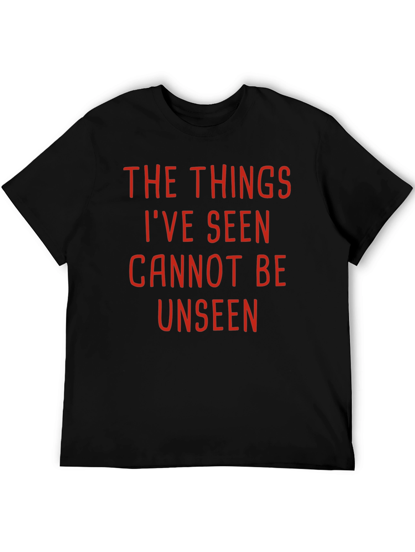 The Things Ive Seen T-Shirt - Black Graphic Tee