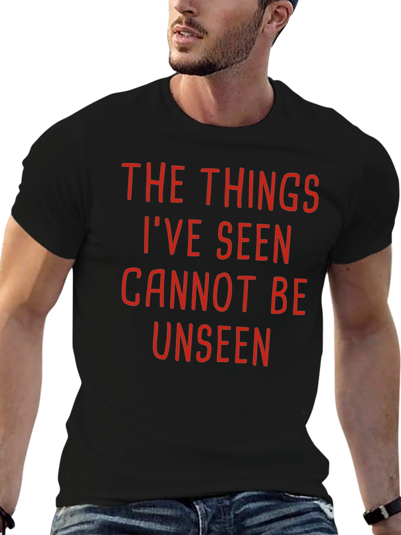 The Things Ive Seen T-Shirt - Black Graphic Tee