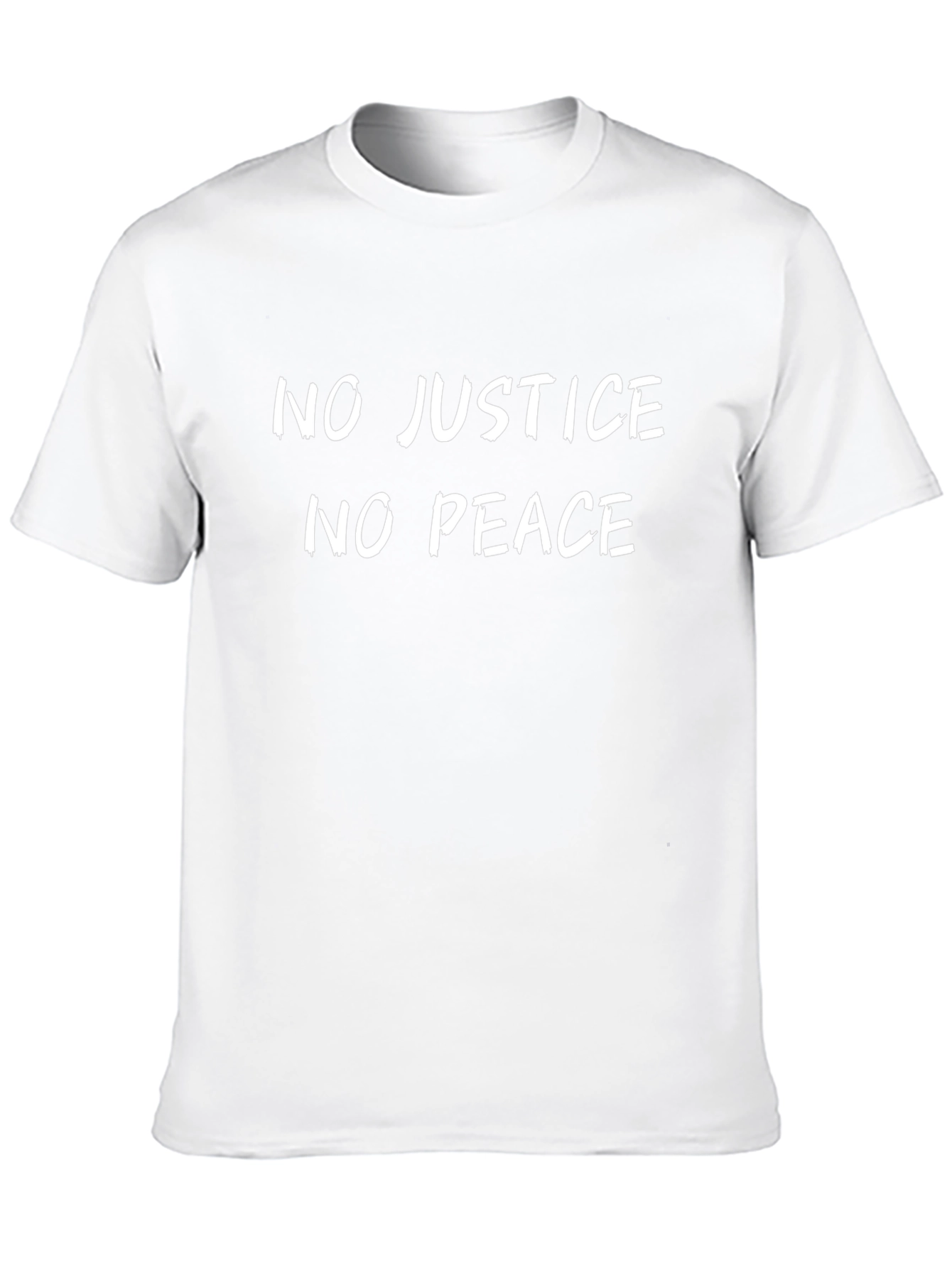 No Justice No Peace Graphic Tee - Black