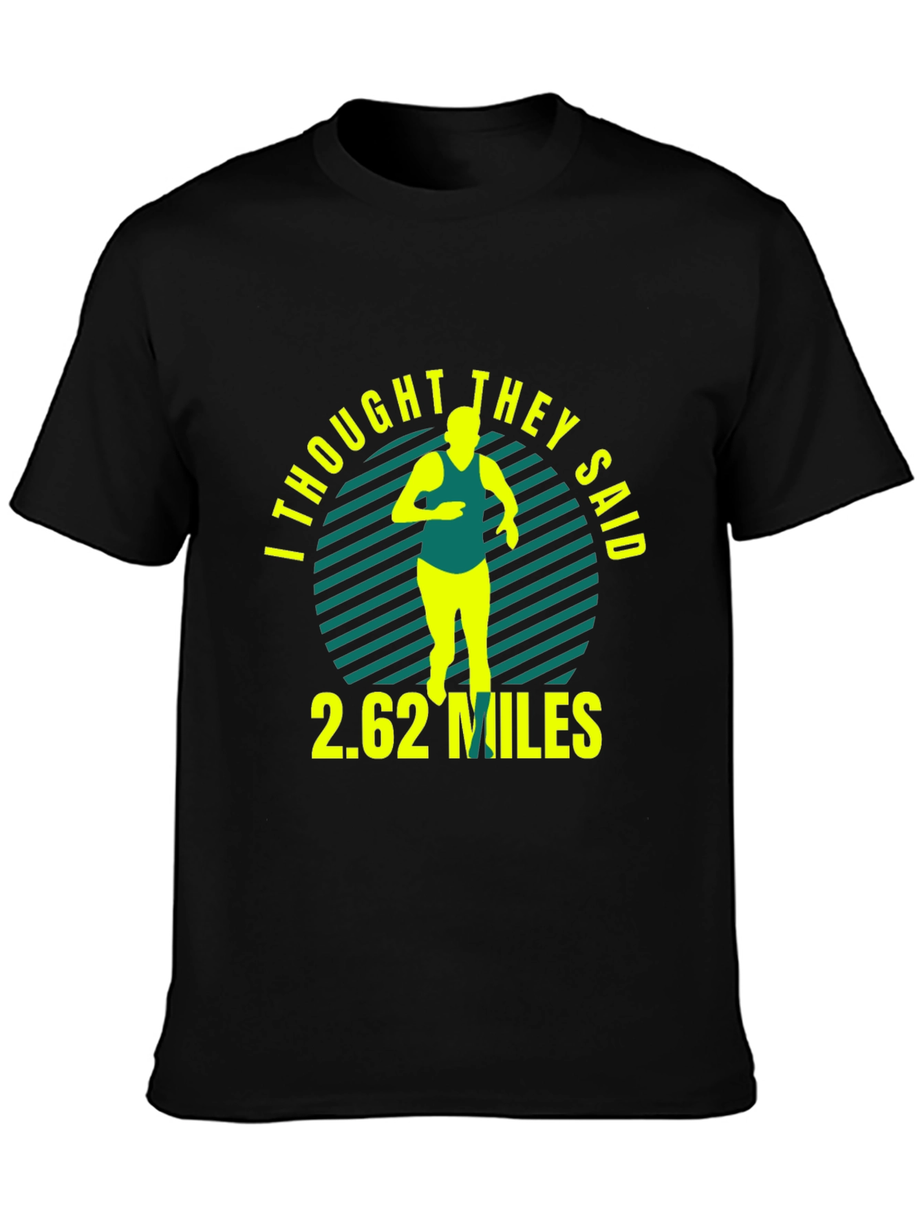 Funny Marathon T-Shirt - 2.62 Miles Joke Tee