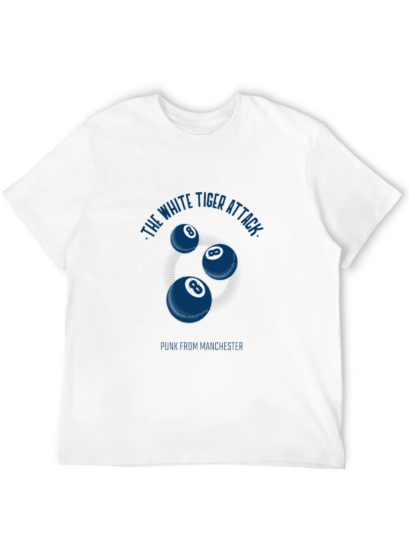 The White Tiger Attack Graphic Tee