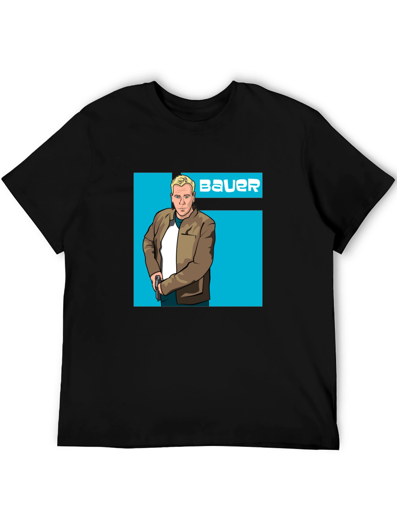 Bauer Graphic Tee - Mens Black T-Shirt