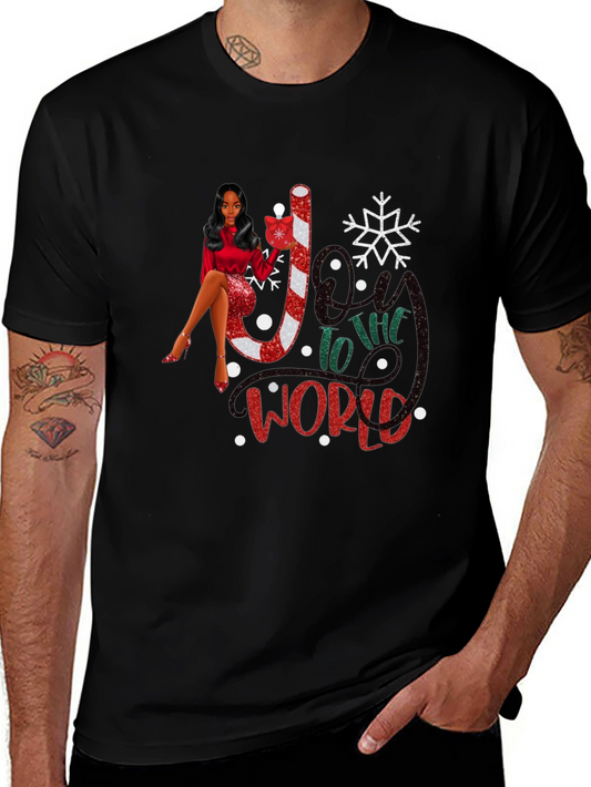 Festive Joy to the World T-Shirt
