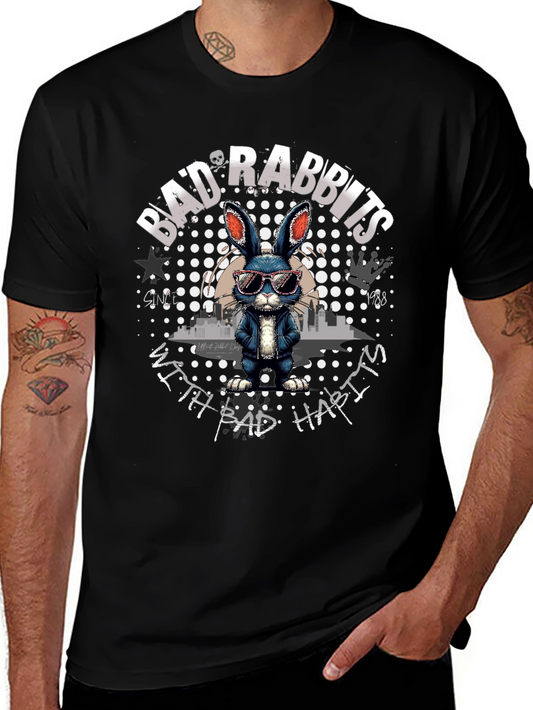 Bad Rabbits T-Shirt - Unique Graphic Tee