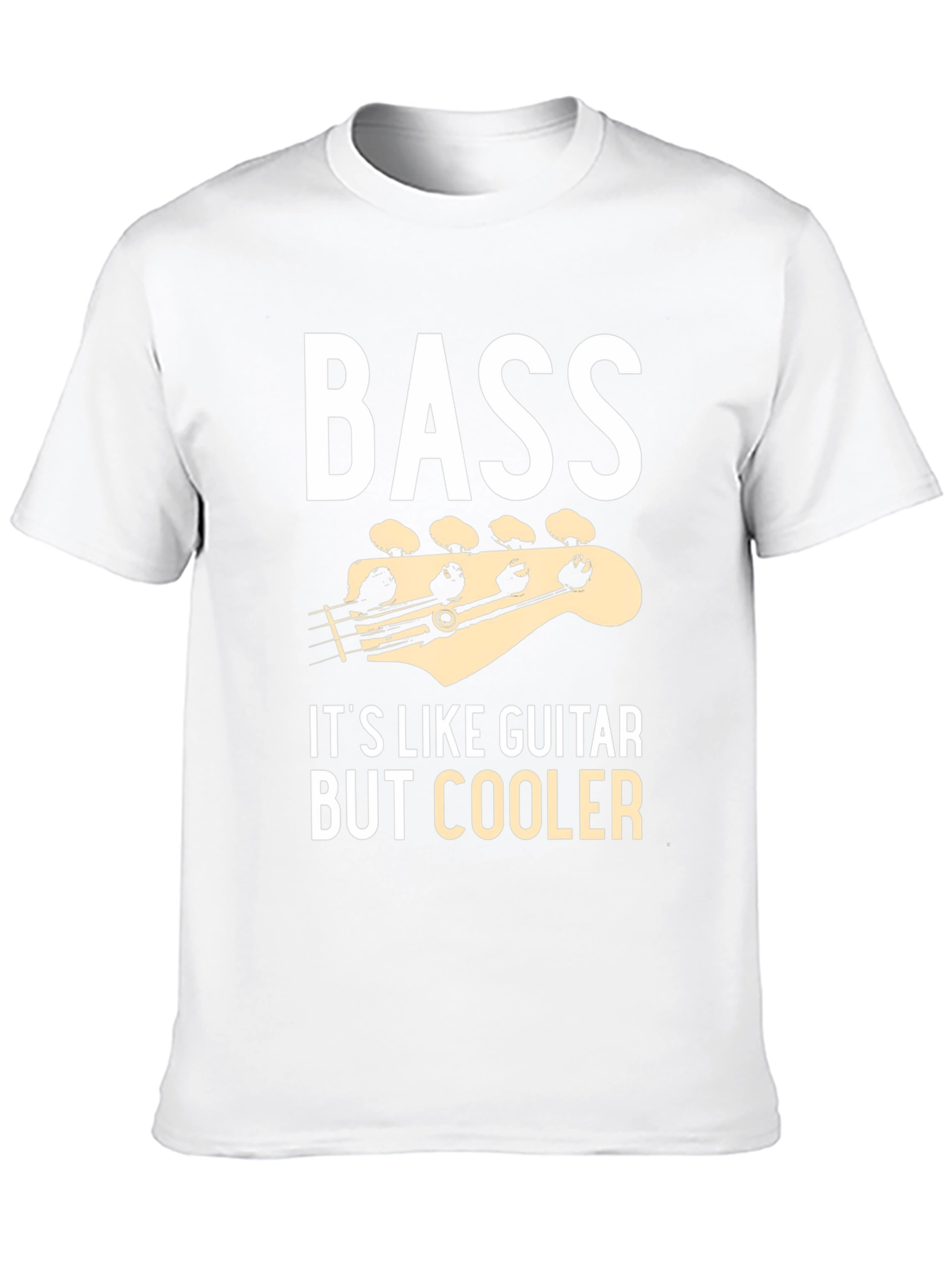 Bass is Cooler Black Graphic Tee Shirt