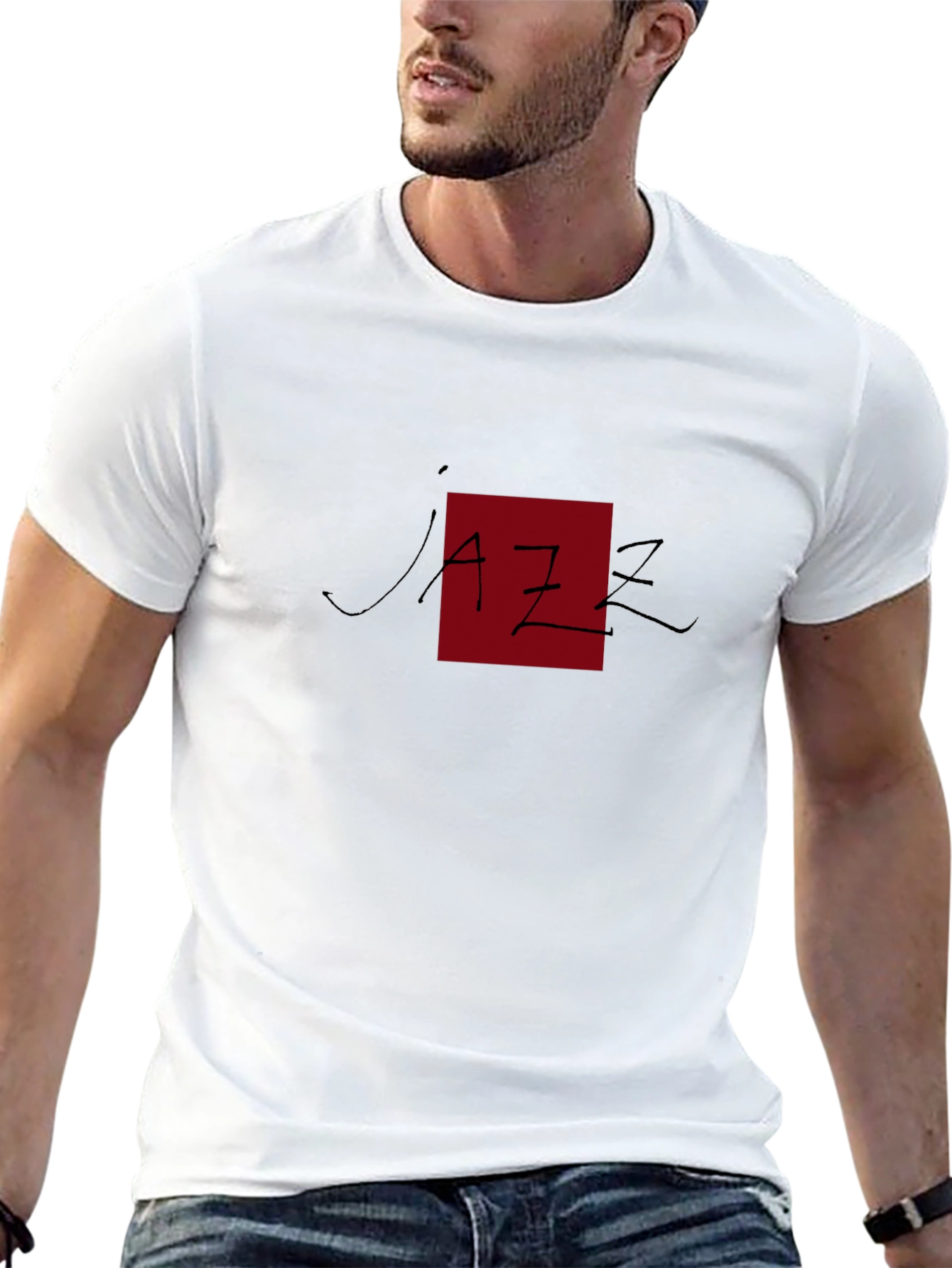 Black Jazz Graphic Tee - Stylish & Unique Design