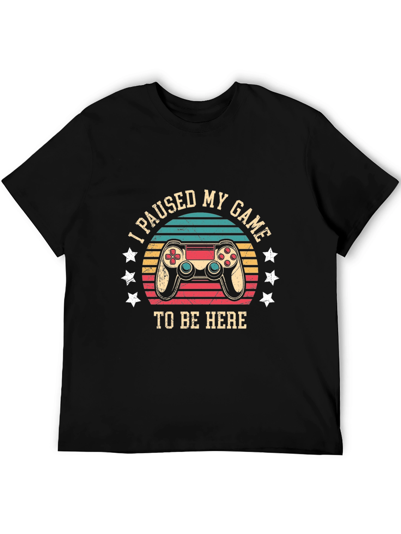 I Paused My Game T-Shirt Retro Gamer Tee